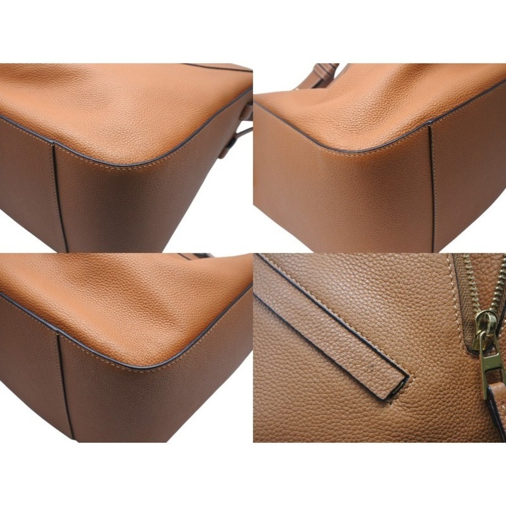 Loewe Shoulder Calfskin Hammock Handbag Brown Soft Bag Grained - Picture 5 of 8
